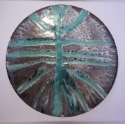 Andrzej Trzaska Patera dekoracyjna, spółdzielnia "przyjaźń" Włocławek