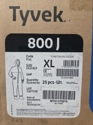 Kombinezon Tyvek 800J XL -karton 25 sztuk 