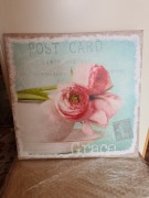 Obrazek dekoracyjny z motywem kwiatów