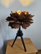 Abażur "Kwiat" z włoskiej krepy