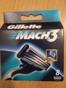 Gillette Mach3 wkłady do maszynki -  8 sztuk 