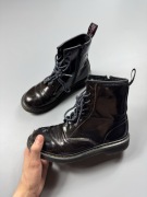 Black buty Shoes Dr. martens Martensy glitter Brokat Women size - 37eu