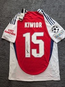 Koszulka Arsenal 24/25 JAKUB KIWIOR z autografem