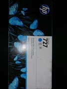 Oryginalny Tusz HP 727 cyan