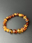 Bransoletka z naturalnego bursztynu baltyckiego