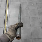 Rura stalowa 1cal ocynkowana 150cm ocynk ARCELOR MITTAL Tubular Kraków