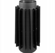 Rura Prosta Żebrowana Radiator Fi 200 Mm 500 Mm rura spalinowa