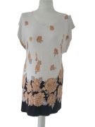 Damska tunika koszulka sukienka mini r 46 wiskoza