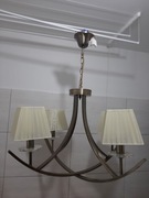 Zyrandol 4-punktowy brązowo-miedziany