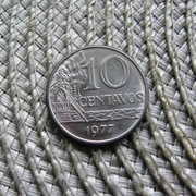 Brazylia 10 Centavos 1977r