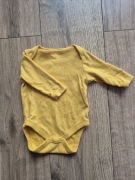 Next body żółte groszki kropki kopertowy dekolt 62