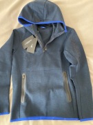J.Lindeberg M LOGO HOOD-TECH SWEAT. S