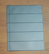 Pro Collect A4/5S (Leuchtturm) - Strona 5S na banknoty (nowa - gruba folia)