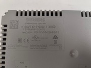 PANEL SIEMENS KTP600 COLOR PN 6AV6647-0AD11-3AX0