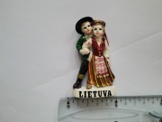 Magnes na lodówkę - 664f. LITWA Parka ludowa