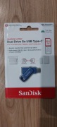 Pendrive Sandisk Ultra Dual Drive Go USB USB-C 64GB 150MB
