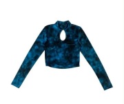 Bluzka welur z łezką rozmiar XS