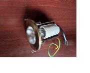 oprawka oświetleniowa sufitowa led prilum mosiądz  miedziana