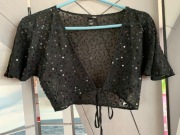 Bolerko z cekinami H&M r. 34