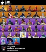 konta fortnite 28 i 38 skin