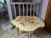 Stolik kawowy z plastra klonu LOFT