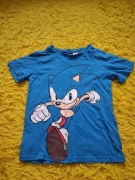 Koszulka chłopięca Sonic H&M – rozmiar 110/116
