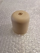 PODSUFITKA BEŻOWA maskownica sufitowa do lampy KUBEK