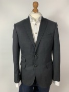 Marynarka Marks & Spencer 50 / 40-42 unisex 100% wełna Woolmark grafitowa