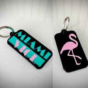 Miami Vice dwustronny brelok