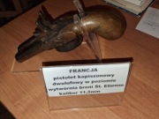 kieszonkowy pistolet kapiszonowy dwulufowy