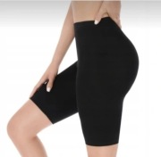 CZARNE LEGGINSY KRÓTKIE SPODENKI CLEVE ROZM: XL