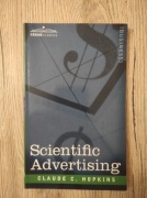 Scientific advertising methods. Claude B. Hopkins 