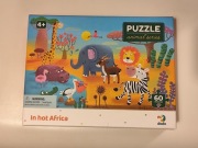 Puzzle Animal Series - In Hot Africa - 60 elementów