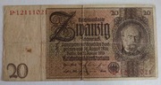 20 marek 1929 seria P12111021
