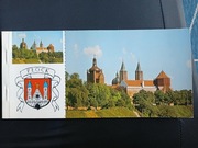 Pocztówka Płock 6 szt zestaw książeczka