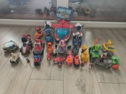 Psi patrol figurki pojazdy zestaw używane Chase Rocky Akt Robi Pies Rubble
