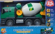 Elefun Duża ciężarówka 30cm betoniarka dźwięki napęd światła zabawka