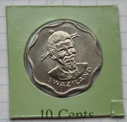 #2753 Swaziland 10 centów 1975 FAO UNC