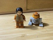Lego Star Wars Ezra Bridger + Chopper figurki