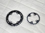 Nowe tarcze 36/26 do korb XT/ Deore/SLX  94/64mm asymetryczne 