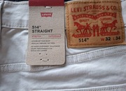 Spodnie jeans Levis 514 Straight 32/34  NOWE z metką W32 L34 Promocja