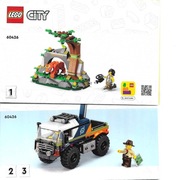 Lego City 60426 Jungle Explorer Off-Road Truck Instrukcje