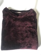 Orsay. Grubsza zamszowa z rękawem 3/4 lekko kimono, krój ovesize 