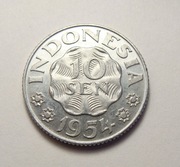 Indonezja 10 sen 1954 PIĘKNA!