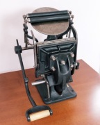 Bostonka, maszyna typograficzna, prasa drukarska, letterpress