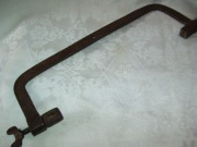 STARA PIŁKA DO METALI Z PRL-u - UCHWYT