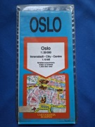 Oslo 1:28 000 Centre 1:10 500 mapa