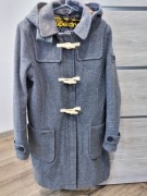 Płaszcz damski SuperDry szary melanżowy roz.M/S