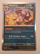 Nidoking Rare MEW 34/165 151 Pokemon Trading Card Game
