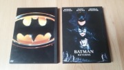 BATMAN + POWRÓT BATMANA 2 x DVD napisy PL dystrybucja PL Snapper Tim Burton